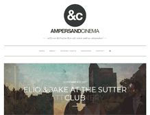 Tablet Screenshot of ampersandcinema.com